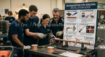refrigeration pipe brazing guide