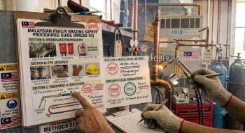 brazing safety procedures HVAC systems