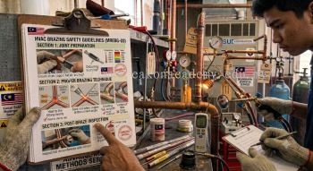 HVAC brazing safety guidelines