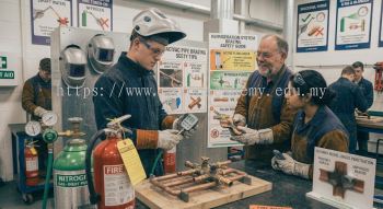 HVAC brazing workshop safety procedures