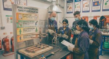 HVAC copper brazing safety certification