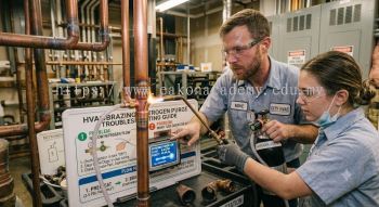 advanced nitrogen purging brazing HVAC systems