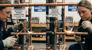 copper tubing brazing joint techniques
