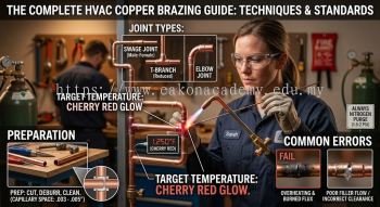 HVAC copper joint brazing guide