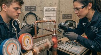 HVAC copper joint brazing inspection methods