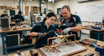 advanced HVAC brazing training program
