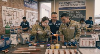 copper joint brazing HVAC course