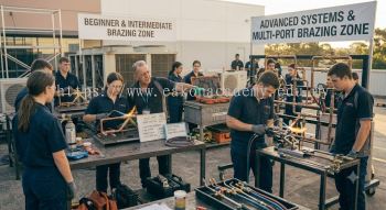 HVAC brazing beginner to advanced course