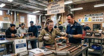 HVAC brazing certification course