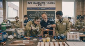 HVAC brazing hands on training course
