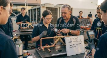 HVAC brazing leak-free technique course