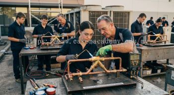 HVAC brazing practical training program