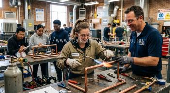 HVAC brazing training course