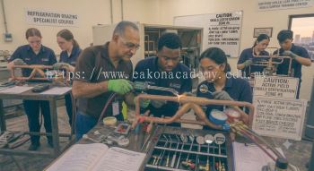 HVAC refrigeration brazing certification skills training