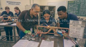 HVAC technician refrigeration brazing skills course