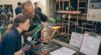 professional refrigeration brazing skills