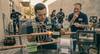 leak-free brazing HVAC field installation methods