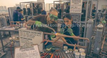 leak-free brazing HVAC system