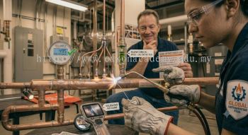 leak-free brazing HVAC system