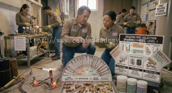 HVAC brazing rod selection training course