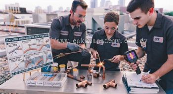 HVAC copper brazing filler rod installation guide