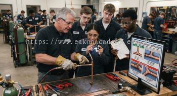 brazing standards HVAC installation piping systems