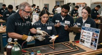 HVAC brazing certification piping standards course