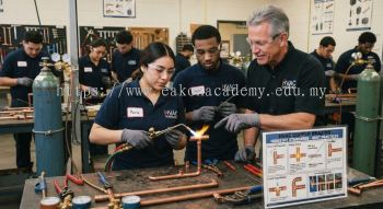 HVAC copper pipe brazing industry standards