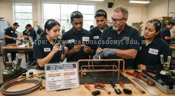 HVAC piping brazing leak test standards