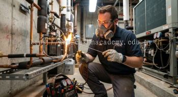 copper line brazing HVAC refrigeration systems