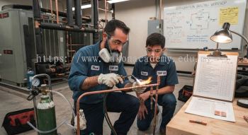 HVAC copper refrigeration line brazing standards