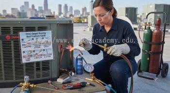 HVAC copper pipe torch brazing best practices