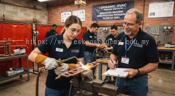 advanced HVAC brazing certification program