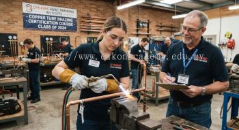 copper tube brazing HVAC certification course