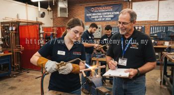HVAC brazing certification hands-on training