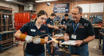 HVAC brazing certification workshop program