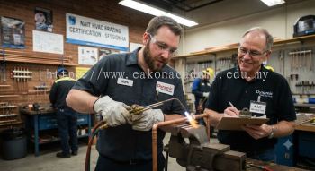 HVAC brazing professional certification training