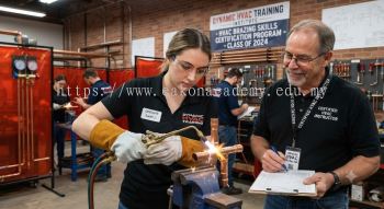 HVAC brazing skills certification program