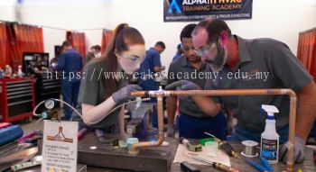 copper pipe brazing HVAC troubleshooting leaks