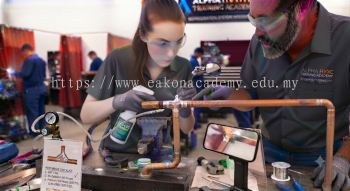 HVAC copper pipe brazing pressure test leak prevention