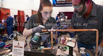 brazing copper pipes without leaks