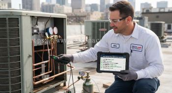 HVAC brazing field inspection checklist