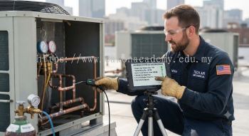 HVAC brazing pressure test inspection checklist