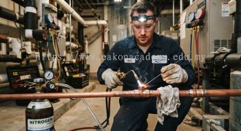 copper pipe brazing HVAC refrigeration field best practices