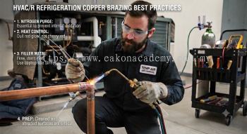 copper tubing brazing best practices refrigeration systems