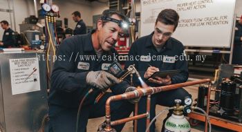 HVAC copper brazing leak-free best practices refrigeration