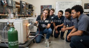 HVAC refrigeration brazing nitrogen flow training course