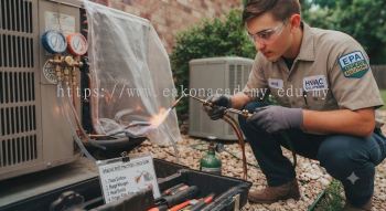 advanced HVAC split air conditioner brazing techniques