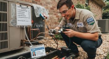 HVAC brazing split air conditioner inspection checklist