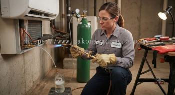 refrigeration brazing split air conditioner HVAC